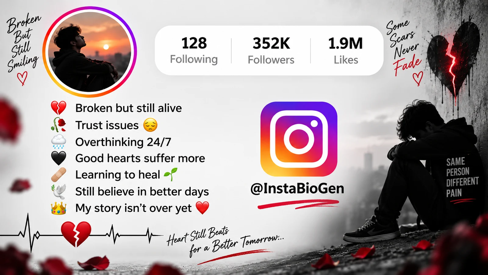 Best Broken Bio For Instagram